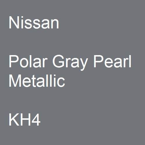 Nissan, Polar Gray Pearl Metallic, KH4.